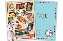 Lucy’s cafe（ルーシーズカフェ）店舗紹介フライヤー